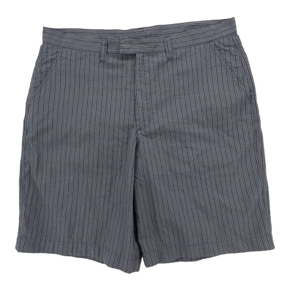 PATAGONIA Chino Grey Striped Textured Thrift Shorts Men's Size: 36 - Picture 1 of 8